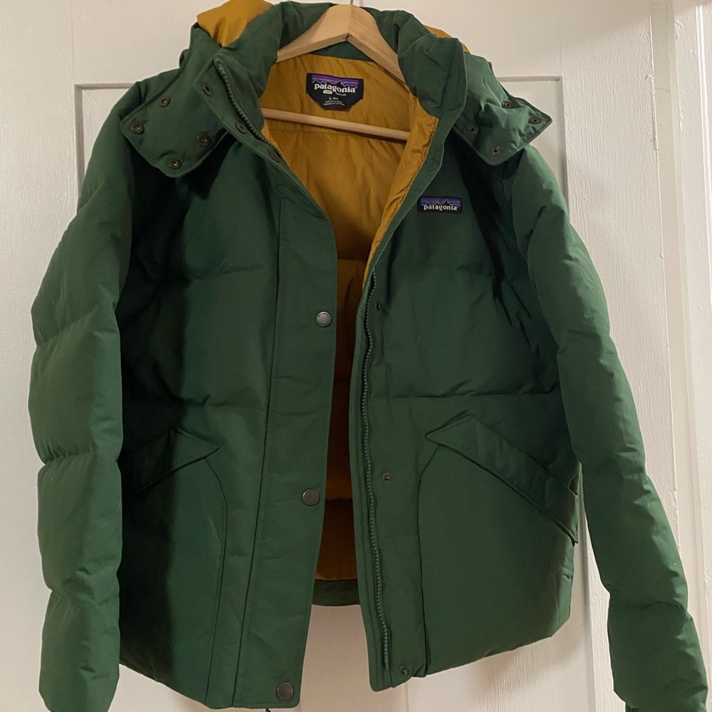 Patagonia Down Puffer Coat with Hood